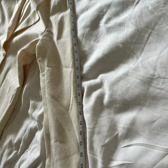 Vintage Pendleton 100% Virgin Wool Blazer - Winter White - Picture 9 of 16